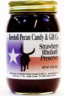 PRESERVES, STRAWBERRY RHUBARB